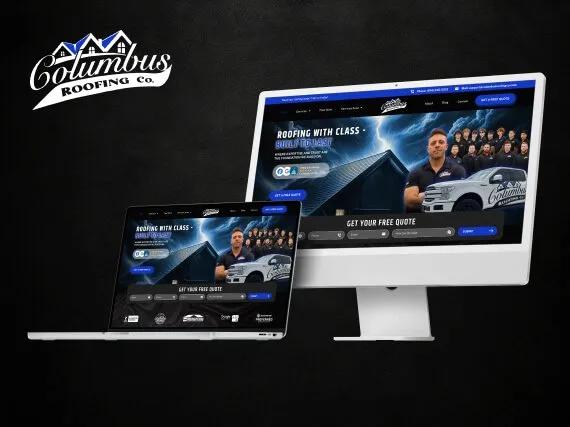 Columbus Roofing Co website